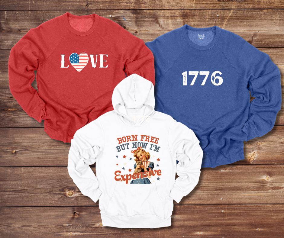 July 4th Sweatshirts & Hoodies