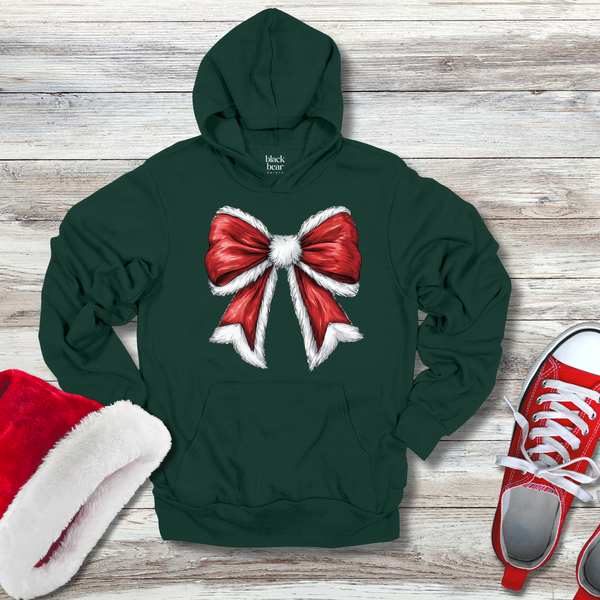 Santa Hat Bow