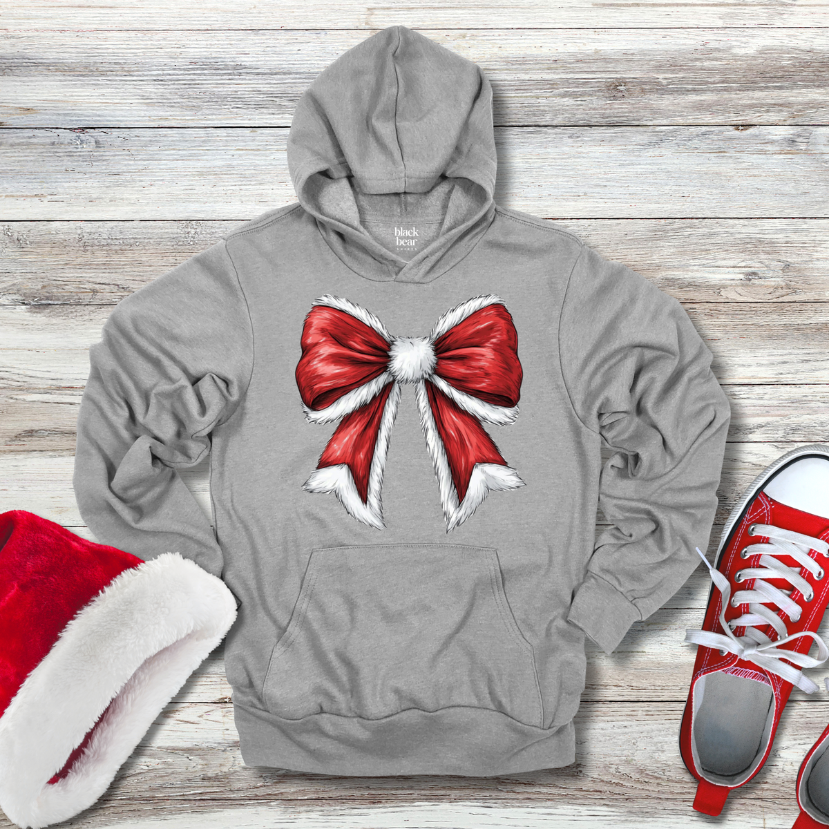 Santa Hat Bow