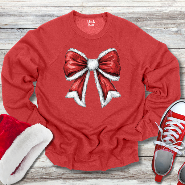 Santa Hat Bow