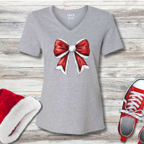 Santa Hat Bow