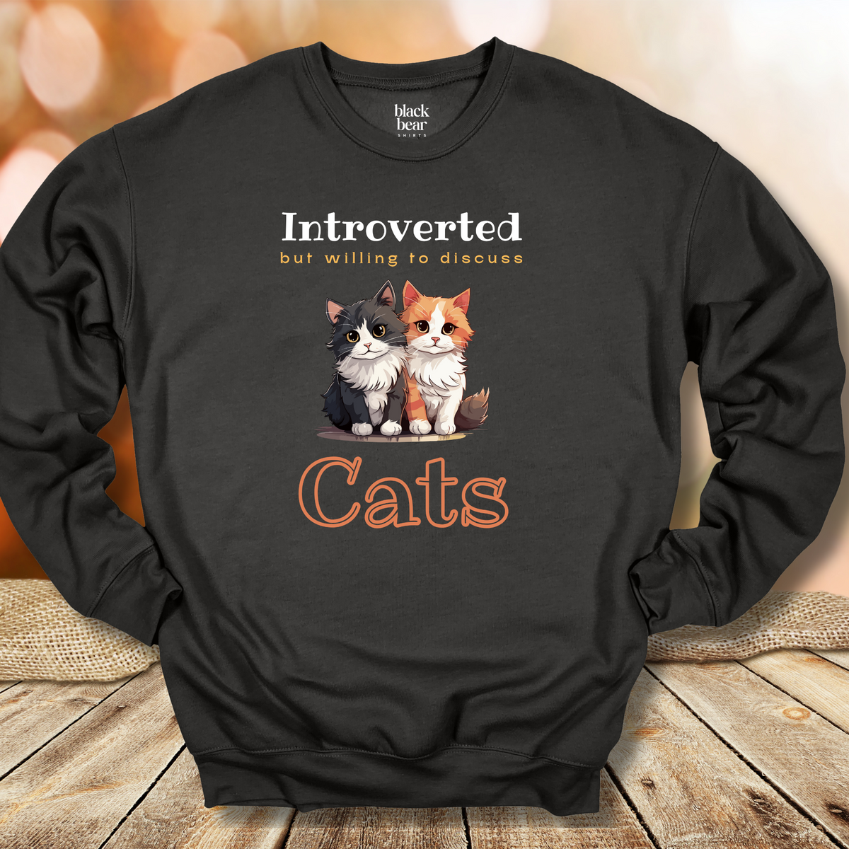 Introverted but Willing to Discuss Cats