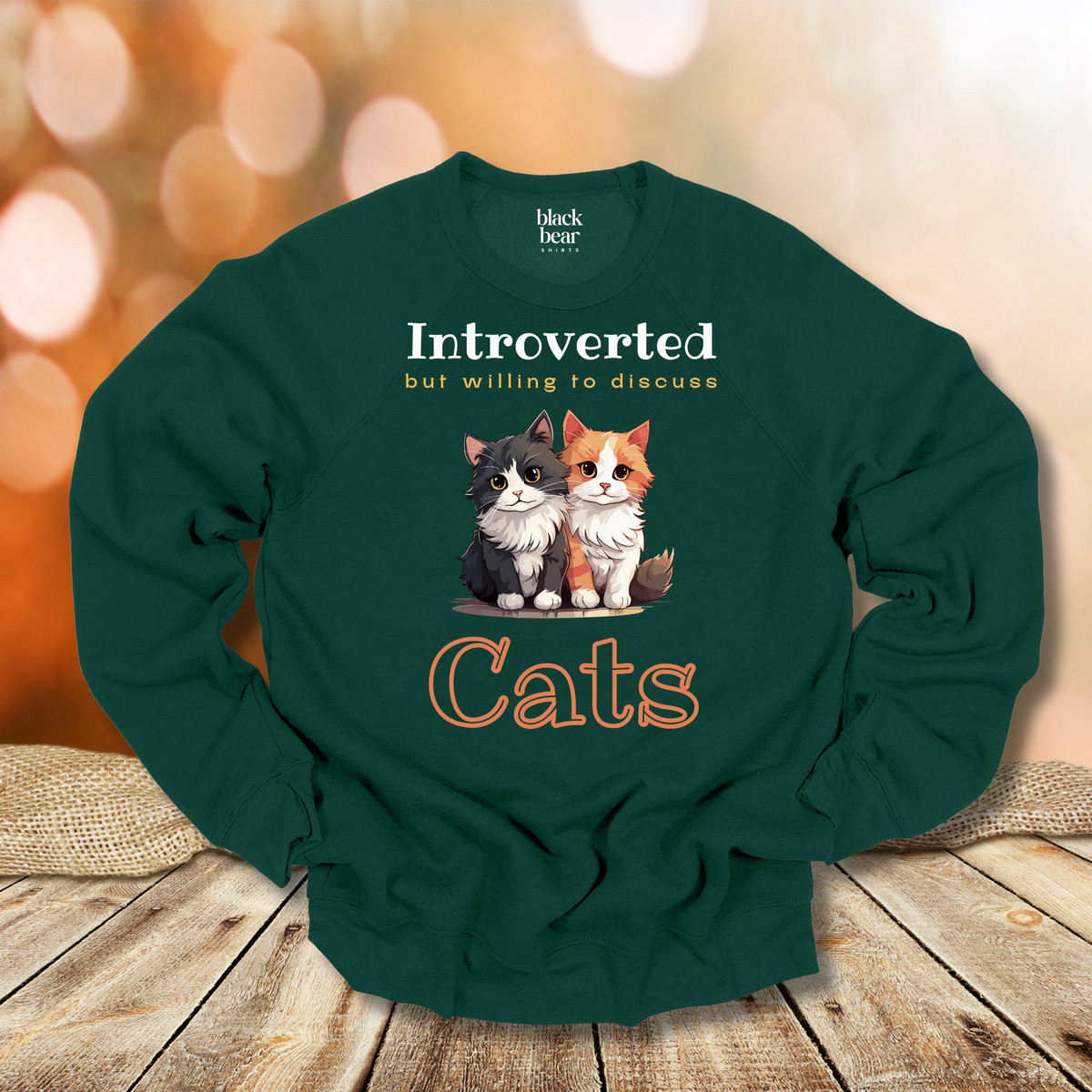 Introverted but Willing to Discuss Cats