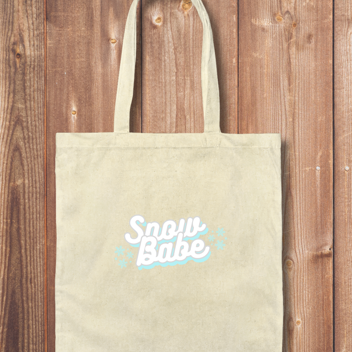 Tote Bag: Snow Babe