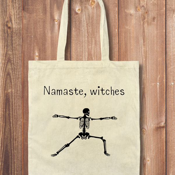 Tote Bag: Namaste, Witches